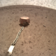 The SEIS instrument resting on the Martian instrument.